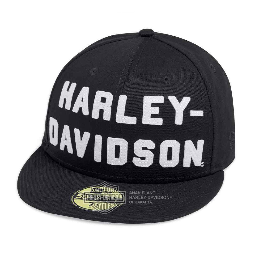 CAP-BB,59FIFTY,LOGO,FLAT BRIM,WVN,BLK 