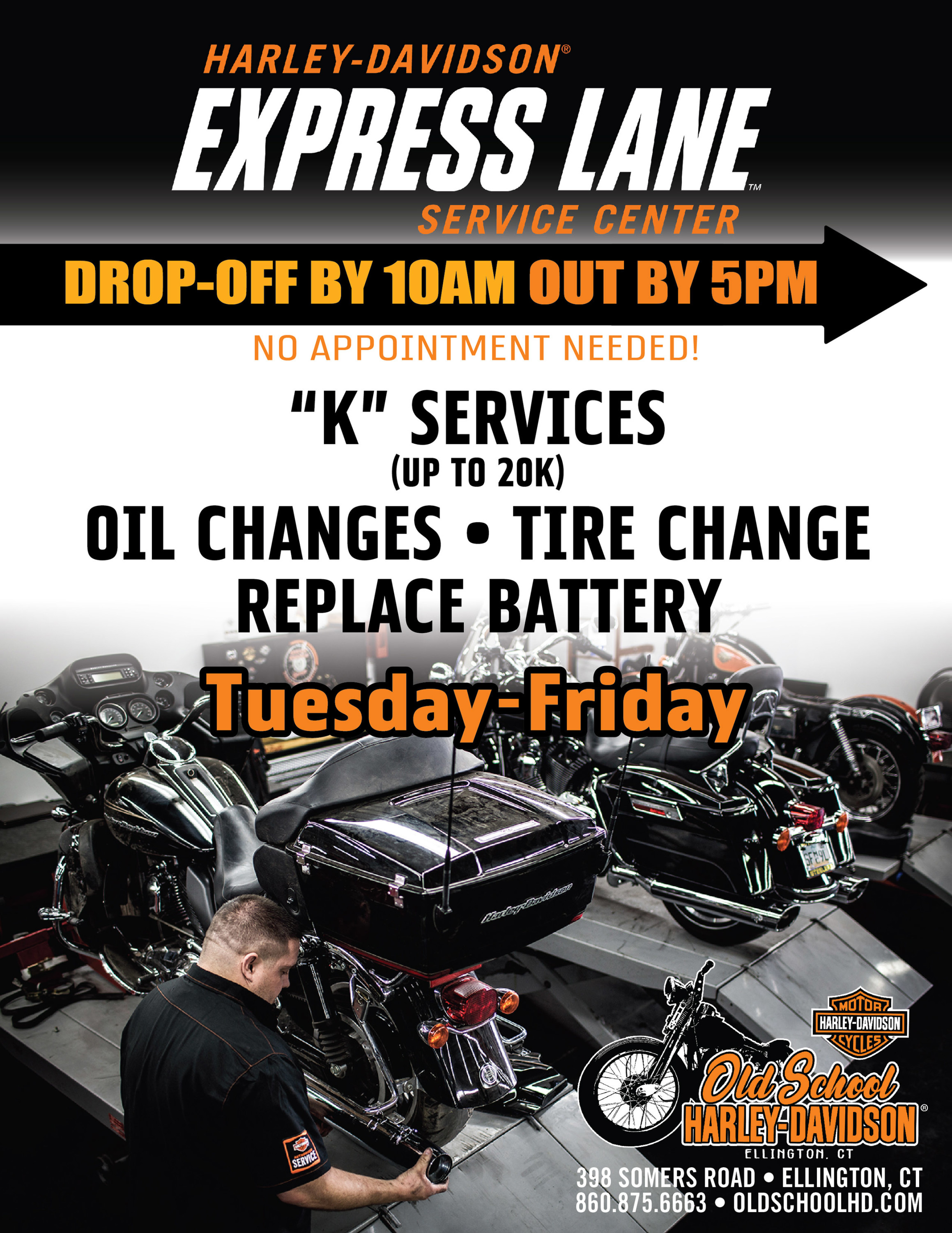 Promotions | Old School Harley-Davidson® | Ellington, CT | Old School