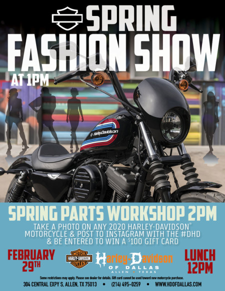 HARLEY-DAVIDSON SPRING FASHION SHOW