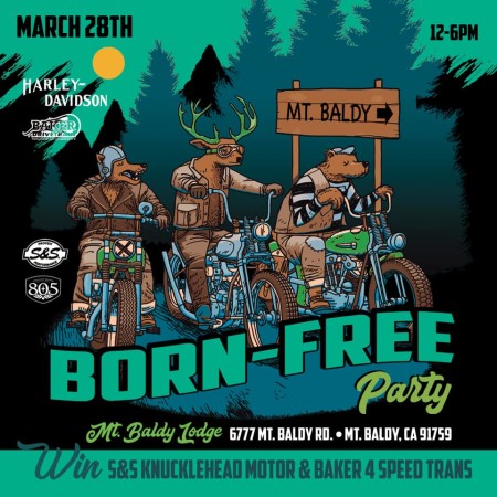 Born Free Presents:Mt Baldy Lodge Spring Party