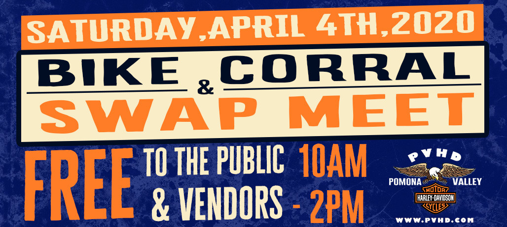 Bike Corral and Swap Meet