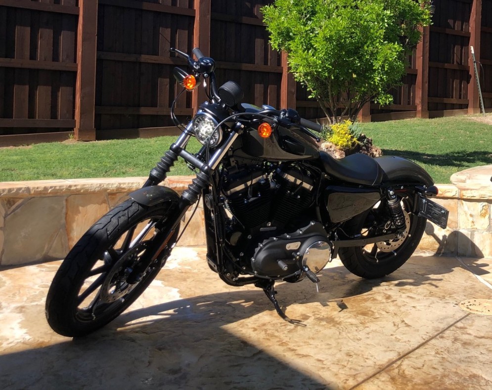 Custom harley on sale iron 883