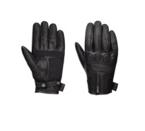 RUKAVICE, 1 SKULL LEATHER GLOVES CE