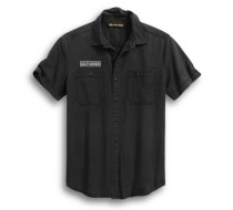 SHIRT-WOVEN,BROWN