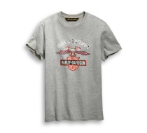 TEE-IRON & FREEDOM,S/S,KNITHTHR/TAN
