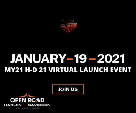 Harley davidson january 19 2021 online