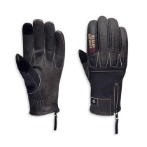 【Men's】GLOVES-FF,EXHORT,LEATHER,BLK