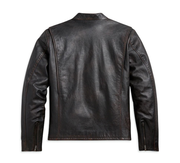 メンズ・スリーブストライプ・レザージャケット | Harley-Davidson® 北九州