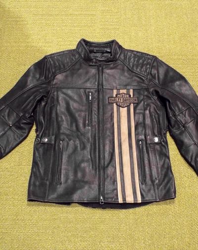 JACKET-TRIPLE VENT,LEATHER,B | Harley-Davidson® 知立