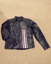 JACKET-TRIPLE VENT,LEATHER,B