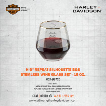 Repeat Silhouette B&S Stemless Wine Glass Set