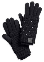 Harley-Davidson® Women's Embellished Beads 3-IN-1 Knit Gloves