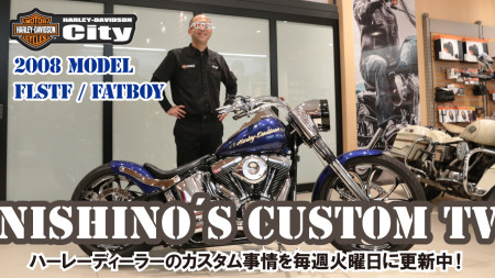「Nishino's custom TV」アップしました。