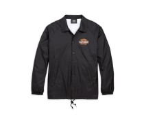 Patina Bar & Shield Logo Coaches Jacket