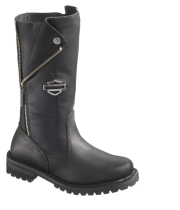 EDIE/BLK 11.5 FOLD DWN ZIP BOO