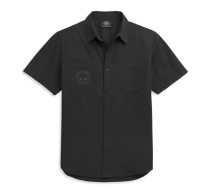 MEN'S SKULL LOGO TWO POCKET SHIRT