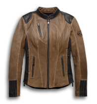 WOMEN'S H-D® TRIPLE VENT SYSTEM™ GALLUN LEATHER JACKET
