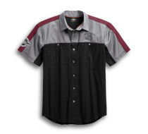 MEN'S PERFORMANCE-VENTED WINGED LOGO SHIRT