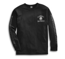 MEN'S SKULL LONG SLEEVE TEE