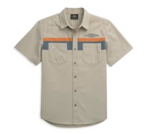 MEN'S CHEST STRIPE TANK LOGO SHIRT