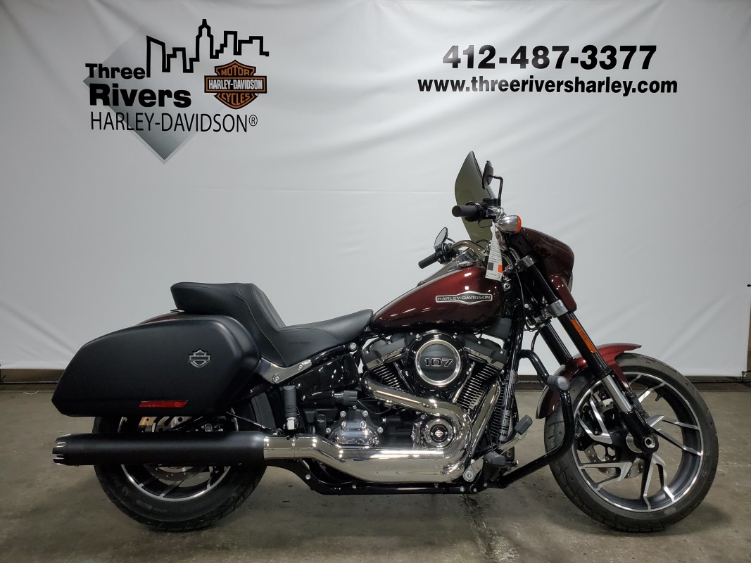 2018 HarleyDavidson® Sport Glide™ Twisted Cherry Three Rivers Harley
