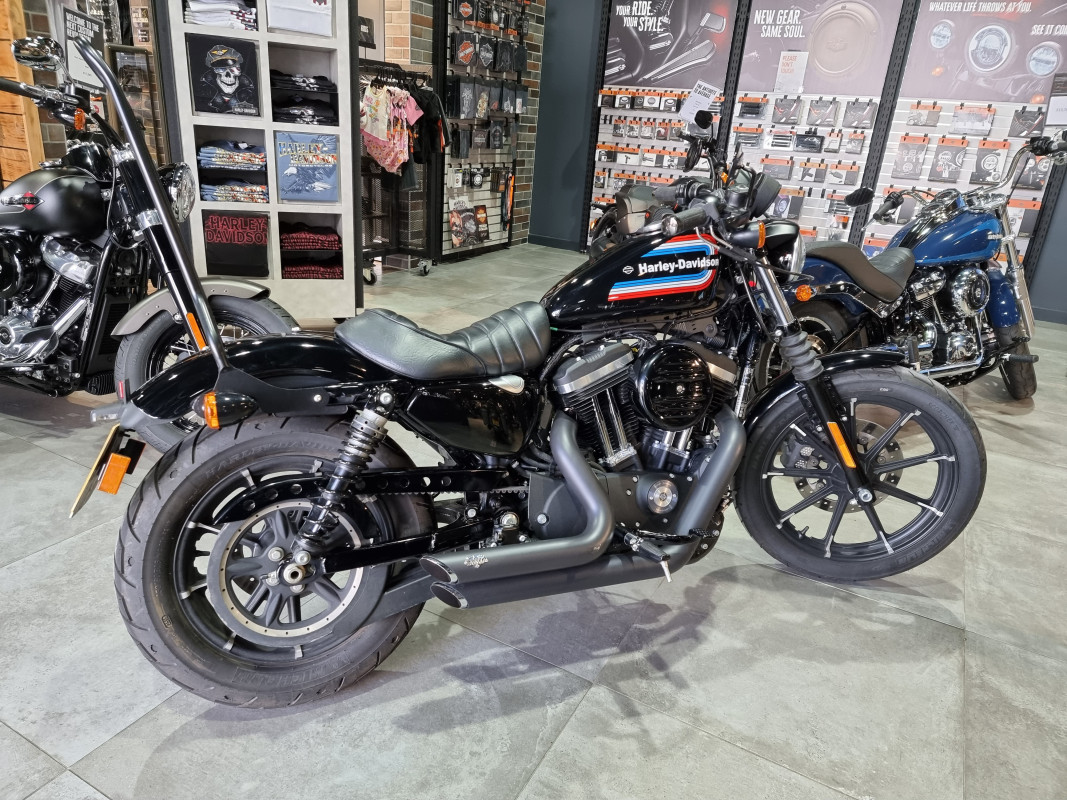 19 Harley Davidson Iron 8 Vivid Black Manchester Harley Davidson