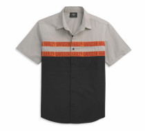 Logo one-pocket shirt