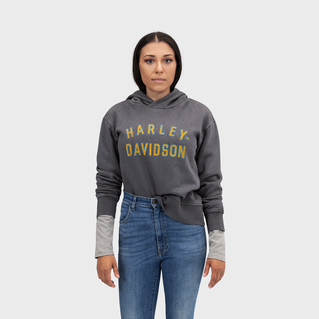 レディース RACER FONT CROSSOVER NECK 