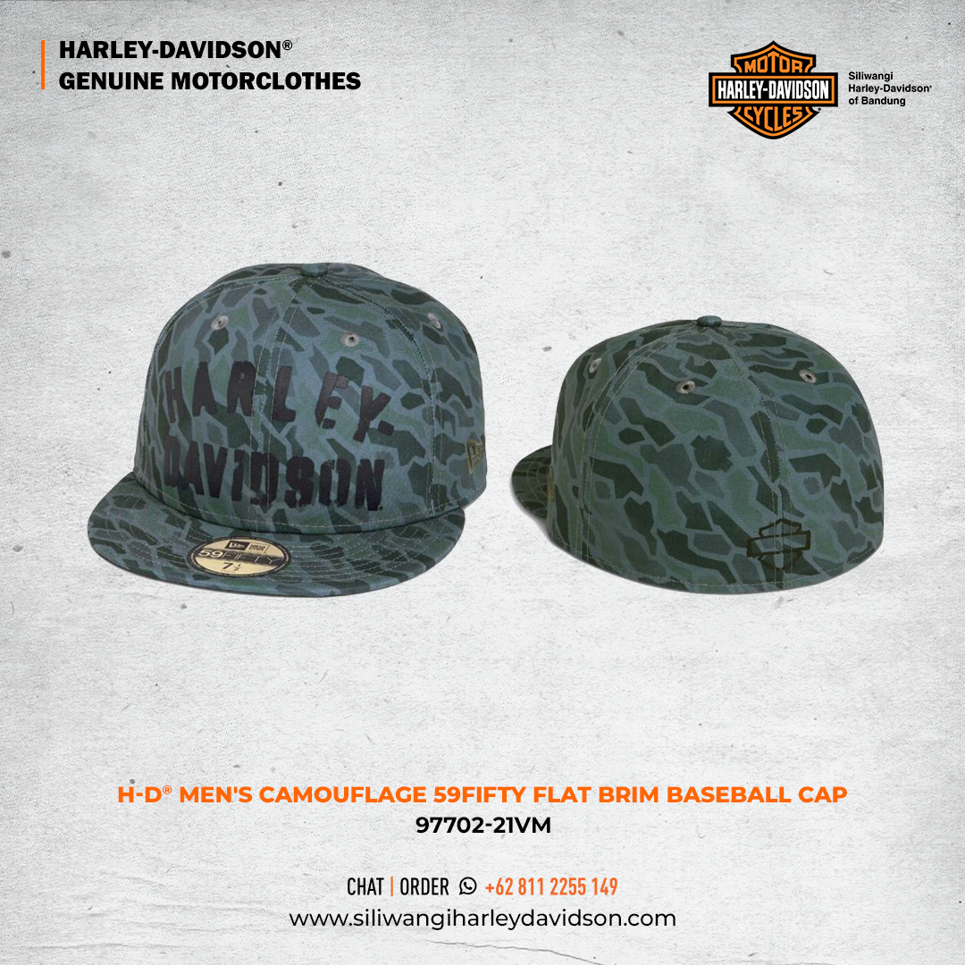 H-D MEN'S CAMOUFLAGE 59FIFTY BRIM 