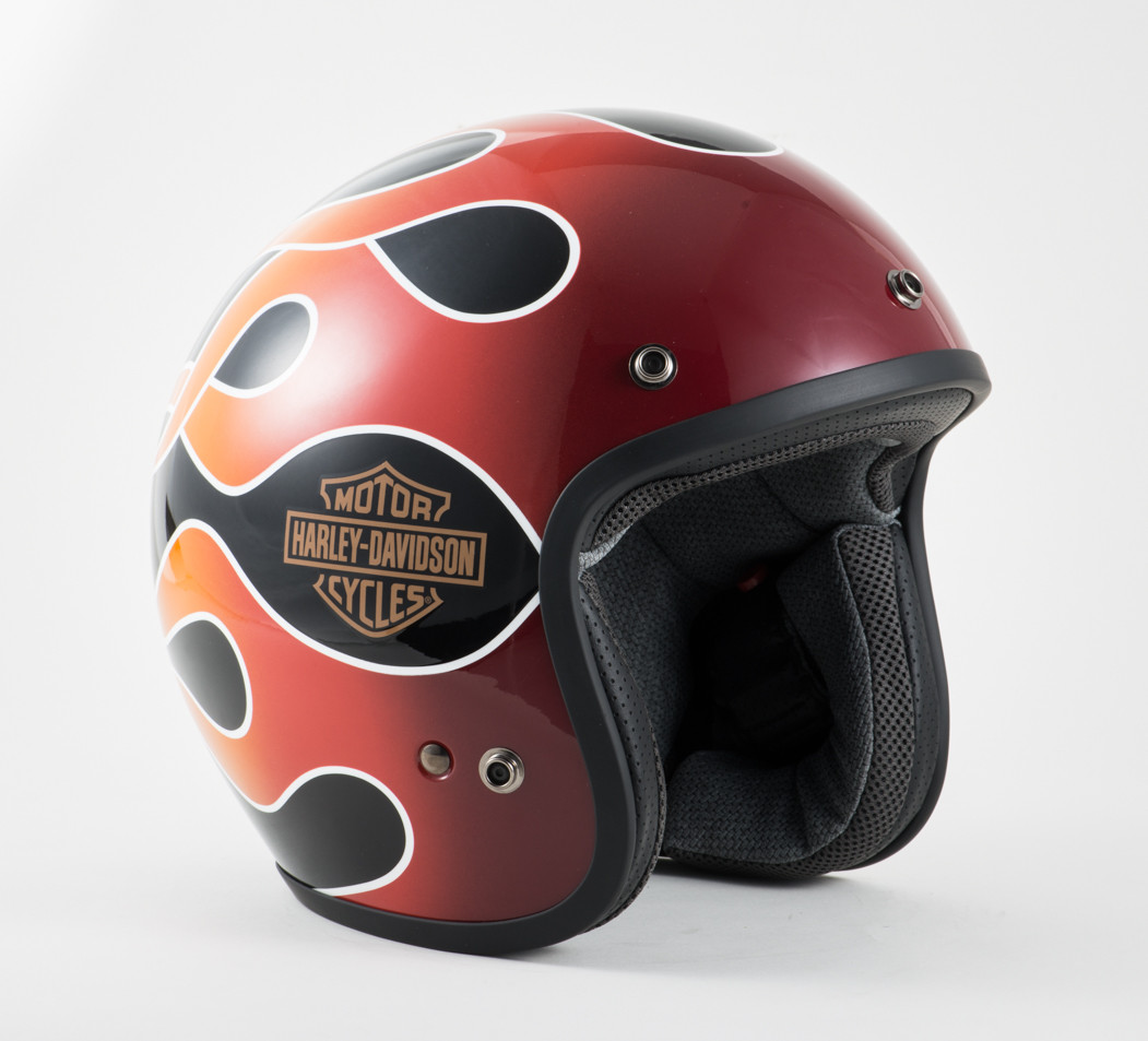土日　お値下げ❗️Harley-Davidson フレイムデザイン ヘルメット ウェア&グッズ シェイキンコラボヘルメット | 一国サイクルワークス