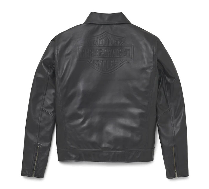 メンズ・デボス加工シープスキン・ライダースジャケット | Harley