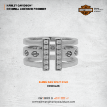 BLING B&S SPLIT RING