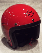 HELMET-METROPOLITAN,3/4(CLSC AIR)JIS,RED