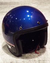 HELMET-SUPRNVA,3/4,CLSIC AIR,JIS,GLS BLU