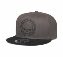 CAP-BB,WOVEN,DARK GREY