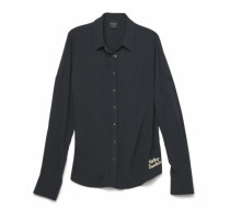 WOMEN'S ROSES CONVERTIBLE SLEEVE SHIRT