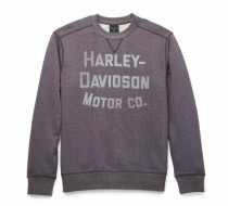 【Men's】SWEATSHIRT-KNIT-DARK GREY