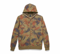【Men's】HOODIE-KNIT,GREEN CAMO