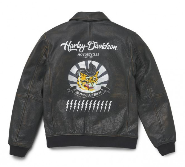 ［高橋こ】Harley-Davidson ジャケット JACKET-CASUAL,LEATHER,BROWN | Harley-Davidson® 三鷹