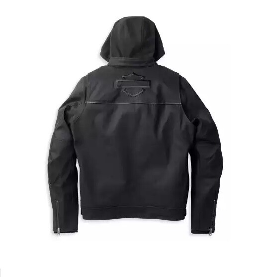 harley davidson men's ovation mandarin 3 in 1 jacket