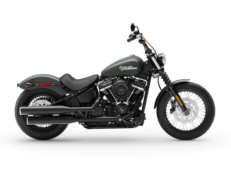 2020 Harley-Davidson<sup>®</sup> Street Bob<sup>®</sup> BLACK W/PINSTRIPE