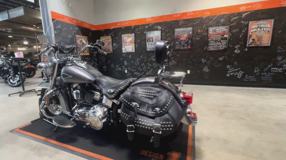 2014 Harley-Davidson Heritage Softail Classic CHAR PRL/B SLVR W/ PINSTRIP - Photo 2