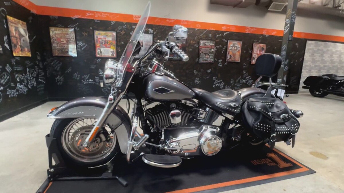 2014 Harley-Davidson Heritage Softail Classic CHAR PRL/B SLVR W/ PINSTRIP - Photo 9