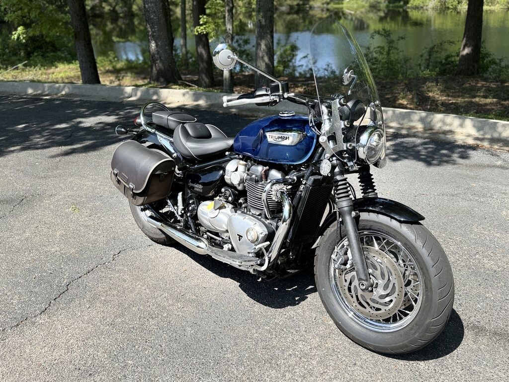 2020 Triumph Bonneville Speedmaster Cobalt Blue/Jet Black BLACK - Photo 3