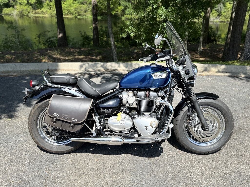 2020 Triumph Bonneville Speedmaster Cobalt Blue/Jet Black BLACK