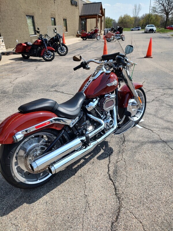 Harley-Davidson Fat Boy 114 2024 FLFBS RED ROCK - Photo 9