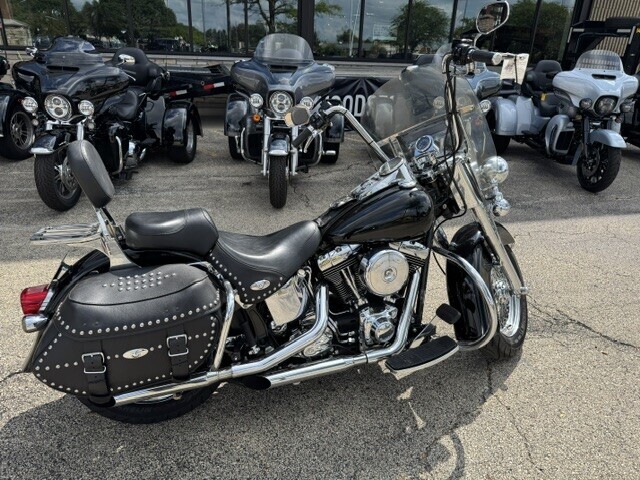 Harley-Davidson Heritage Softail Classic 2003 FLSTC BLACK - Photo 2