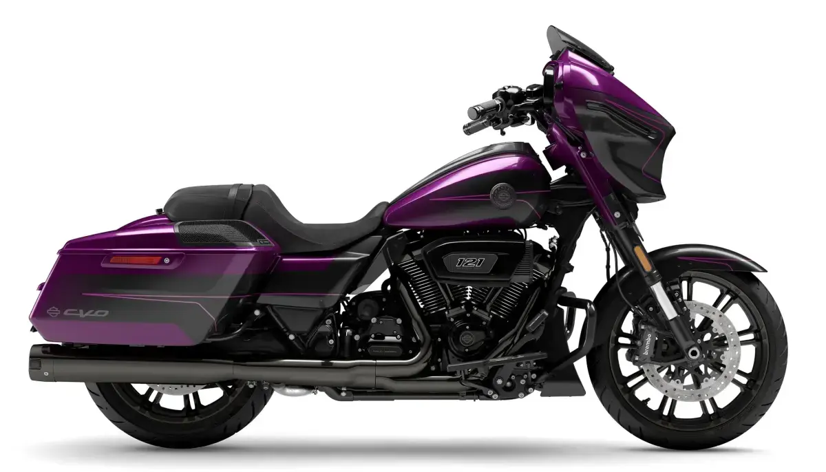 Harley-Davidson CVO Street Glide 2025 FLHXSE POISEN BERRY FADE