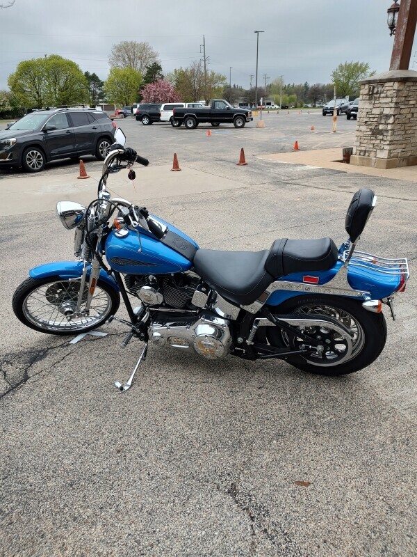 Harley-Davidson Springer Softail 2002 FXSTSI BLUE - Photo 6