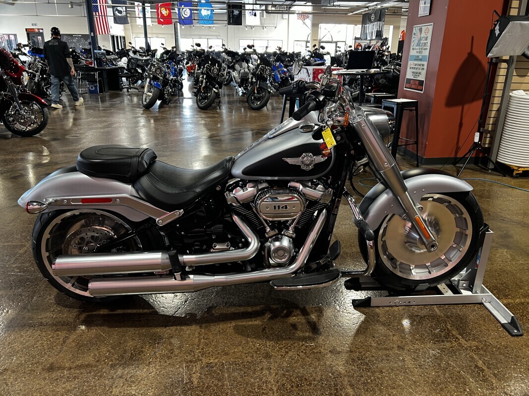 Harley-Davidson Fat Boy 114 2020 FLFBS SILVER/BLACK